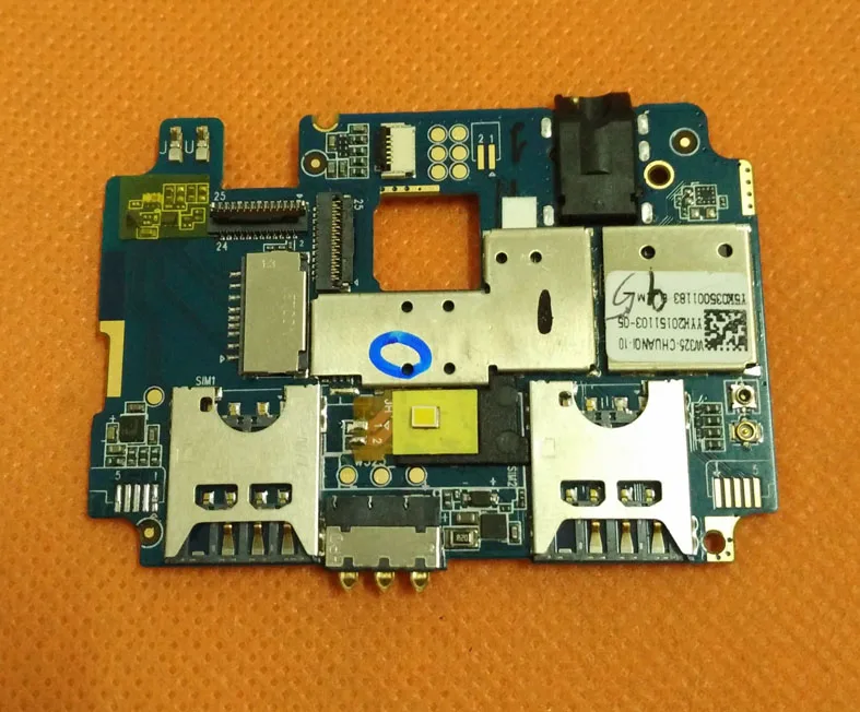 Оригинальная б/у материнская плата 1 Гб + 8 для CUBOT P11 MTK6580 Quad Core 5 0 дюймов HD 1280x720