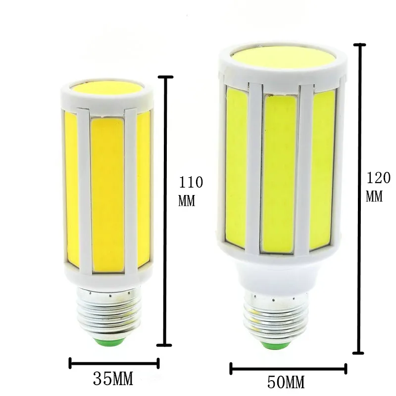 High Brightness COB Corn Bulb Home Lighting 9W 12W 85-265V E27 LED Lamp brightness energy-saving bulb Decorative | Лампы и освещение
