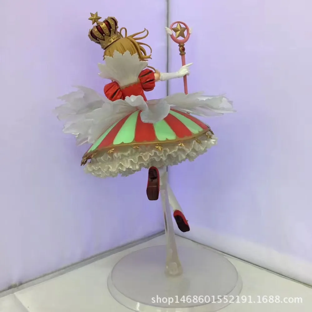 LSY Sakura Волшебная карта девочка Сакура розовый цвет аниме Captor Syaoran фигурка