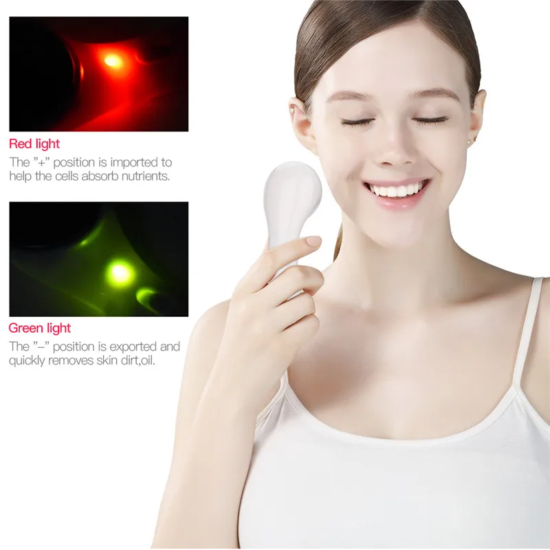 Высокочастотный Вибрационный массажер для лица компактный ионитофорез