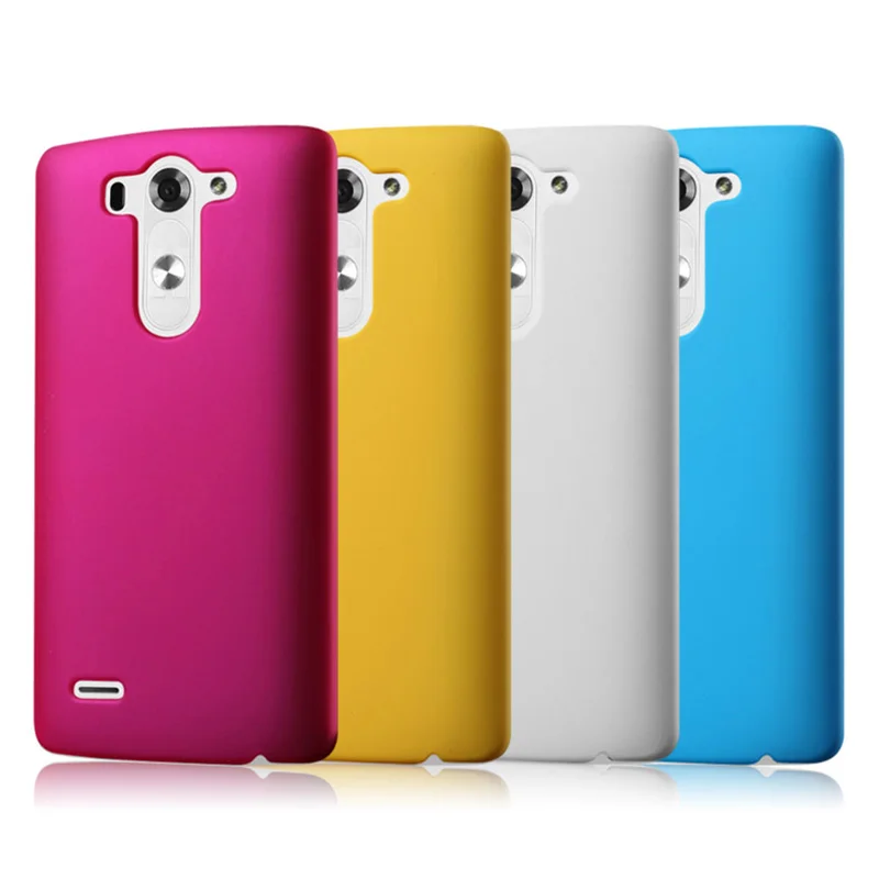 Матовый Жесткий пластиковый Чехол ярких цветов для телефона LG Magna G2 G3 S G4 Beat Mini G5 G6