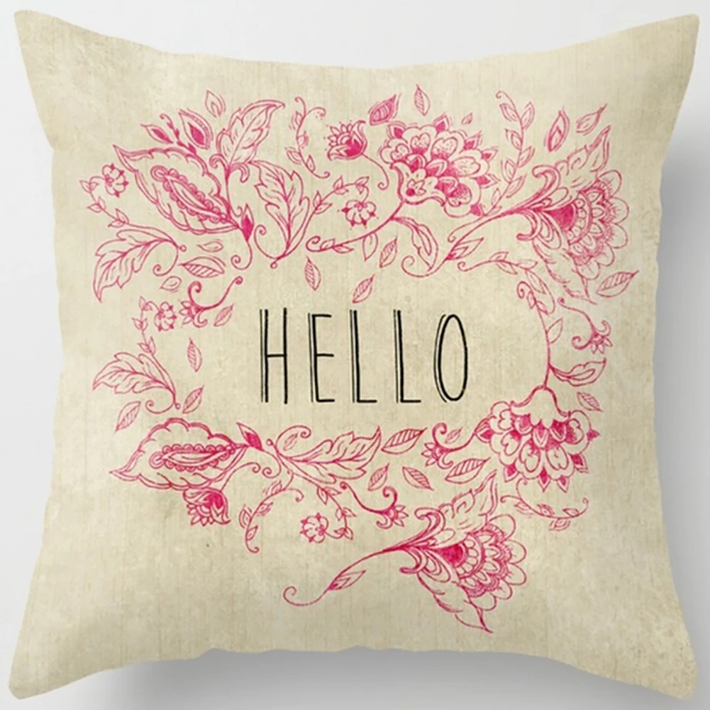 

Fashion Mandala Flower Printed Throw Pillow Case Cushion Cover Sofa Home Decor