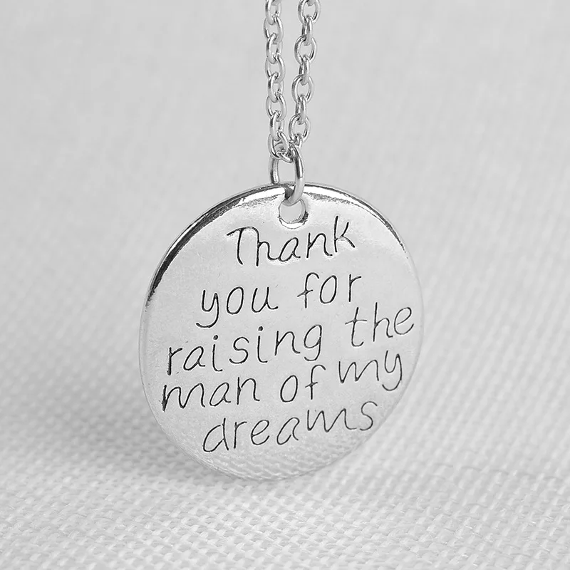 12 шт./лот семейные ювелирные изделия подарок для матери спасибо за то что подняли