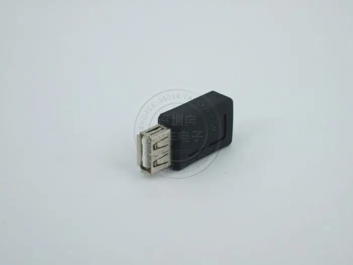 Новинка черный Переходник USB 2 0 типа A мама мини B переходник с usb на микро разъем
