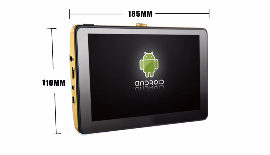 Vrfel 7 дюймов GPS навигации Android DVR видеокамера Bluetooth mt8127 quad core Sat Nav навигатор камера