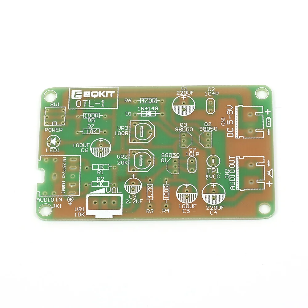 OTL-1 усилитель мощности цепи DIY Kit Высокая чувствительность OTL дискретные