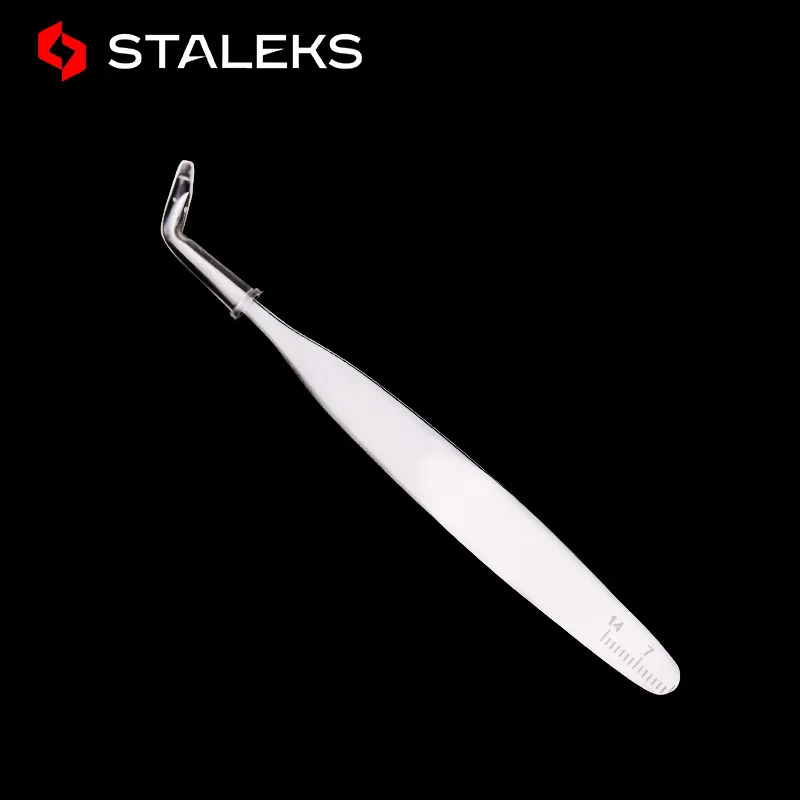 

STALEKS PRO 40-4 Type Tweezers High Precision Anti Static Nail Art Eyelash Grafting Flowering Essential Tweezers Top Quality