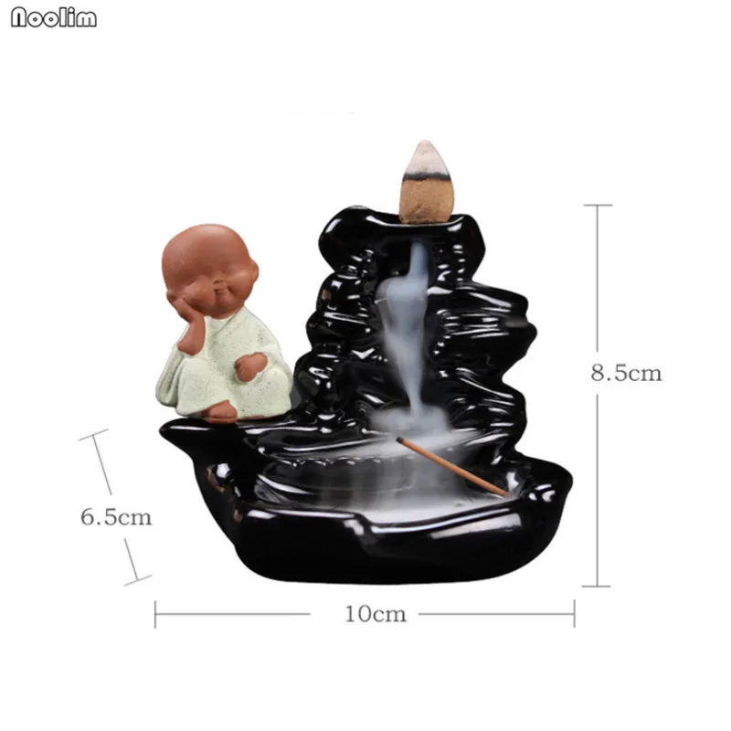 Поджигатель для благовоний Little Monk Backflow домашний Декор дома офиса керамический