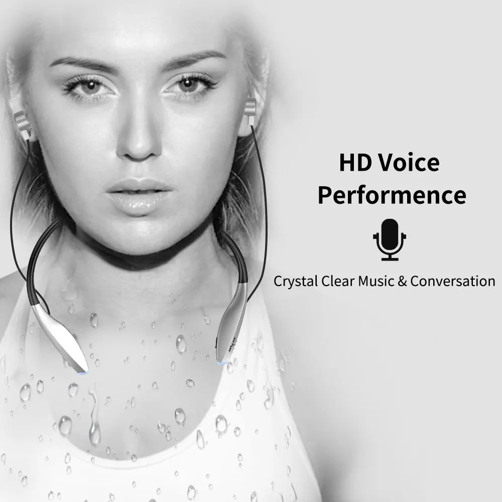 ZEALOT H7 Водонепроницаемый фитнес Bluetooth наушники HiFi стерео Беспроводная гарнитура