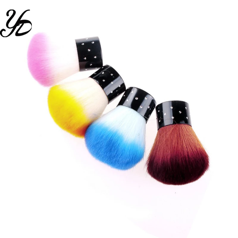 Yiday 2 шт./компл. мягкое очищающее средство для ногтей щетка акрилового УФ геля