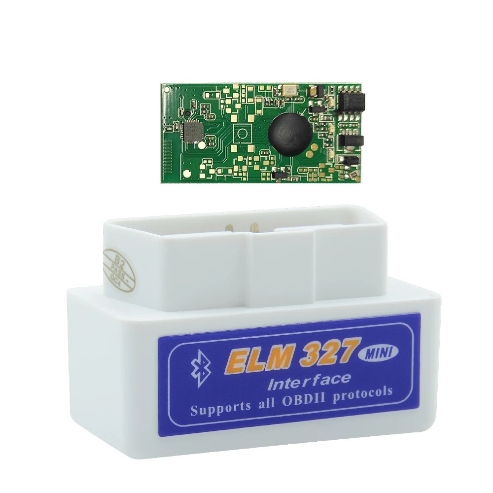 Мини ELM327 Bluetooth V2.1 интерфейс Авто OBD2 OBDII диагностический инструмент ELM-327 сканер