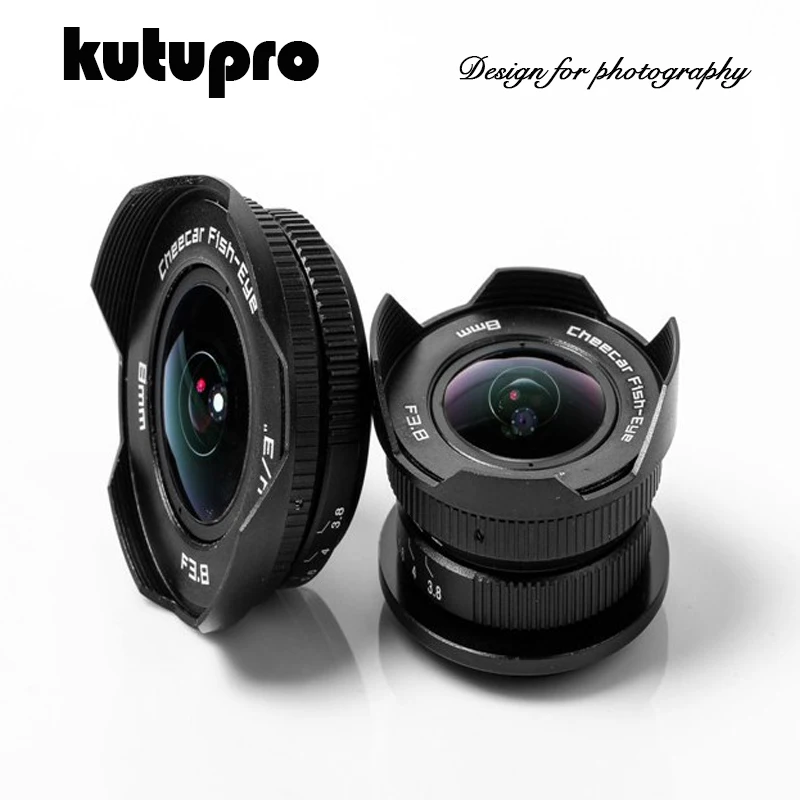 Kutupro 7 5 мм F/2 8 камера Рыбий глаз объектив 180 градусов многослойное покрытие для Sony E