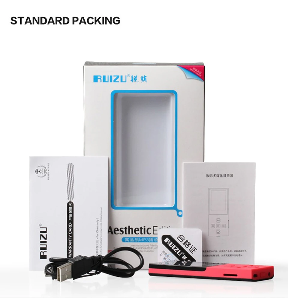 Оригинальный Спортивный MP3 плеер ruidu X18 с Bluetooth 8 ГБ возможность воспроизведения 130