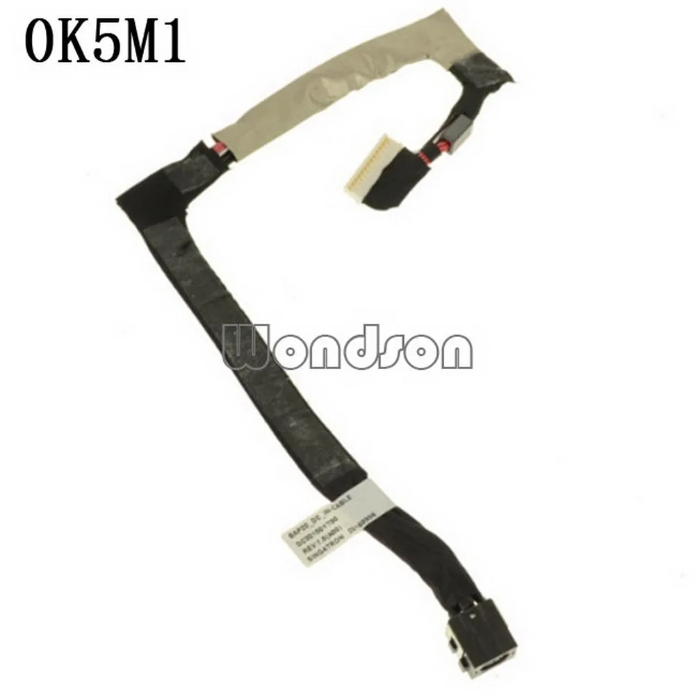 

DC Cable For Dell 17 R4 DC Power Input Jack Plug with Cable - 0K5M1 00K5M1 w/ 1 Year Warranty