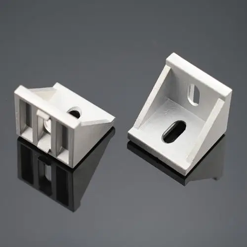 100 штук упак. угол 4545 л скобы застегнуть соединитель|corner angle|l angle bracketcorner bracket |