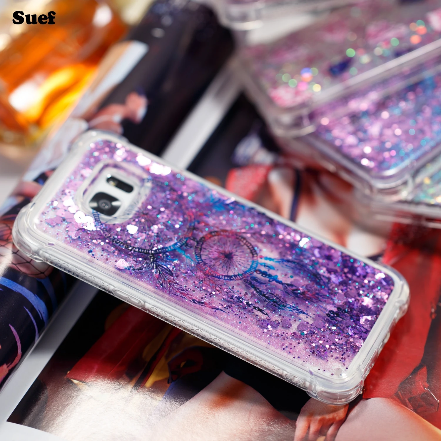 Dynamic Blinking Case For Samsung Galaxy S7 edge Cover S7edge Duos Coque Funda |