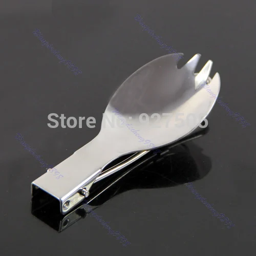 Горячее предложение B39 новейшая походная Складная ложка для пикника из