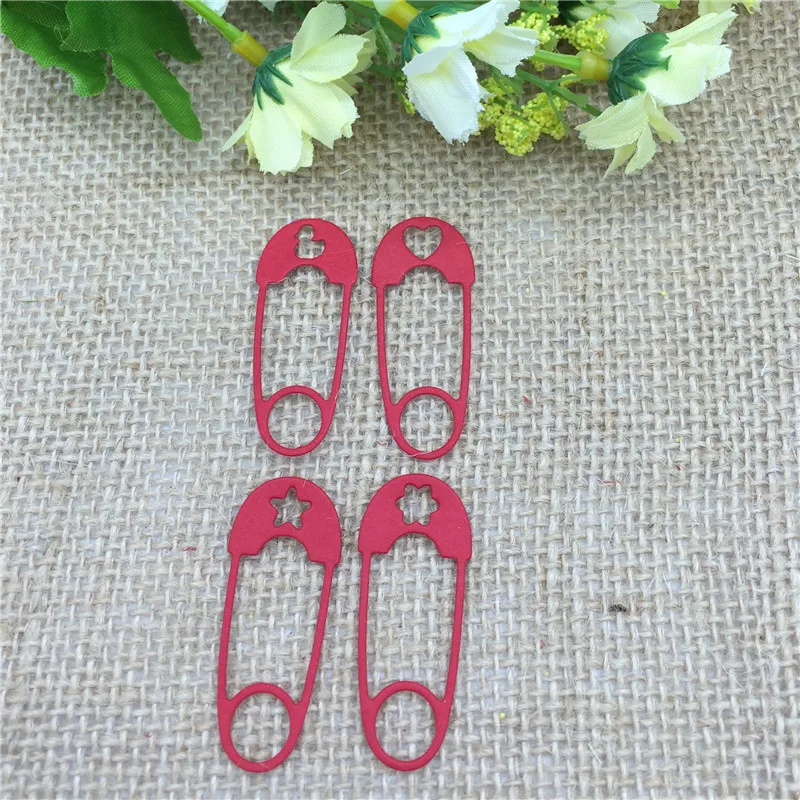 4 шт. безопасные металлические режущие штампы Трафаретный Скрапбукинг