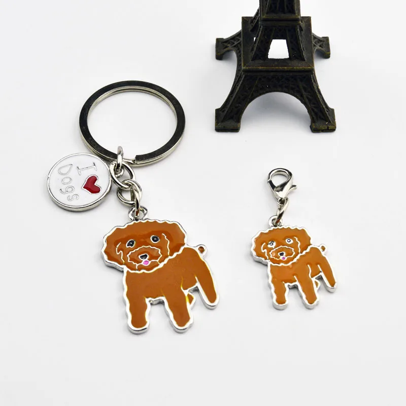 Брелок сделай сам для домашних животных милый брелок плюшевый мишка на ключах