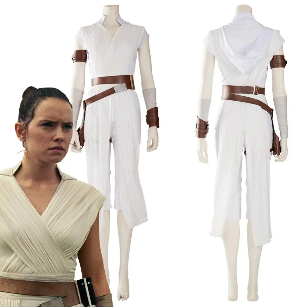 

Star Cosplay The Rise of Skywalker Rey Cosplay Costume Uniform Rey Outfit Halloween Carnival Costumes