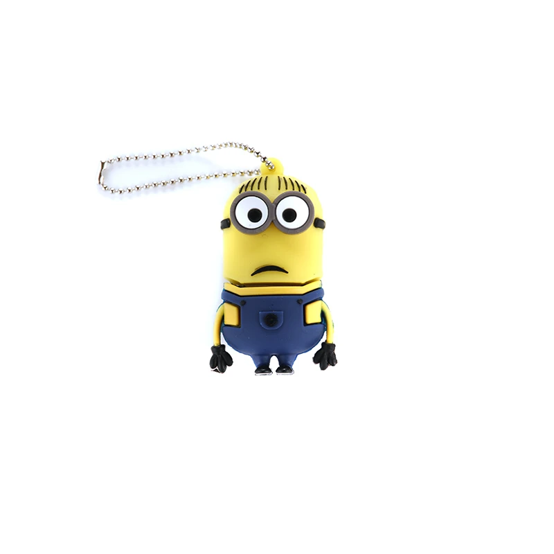 Карта памяти Миньоны, USB 2,0, 8 ГБ, 4 ГБ, 16 ГБ, 32 ГБ, 64 ГБ, 128 ГБ, 2 Гб, флеш-накопитель, Usb флеш-накопитель, Usb флешка, u-диск, карта памяти