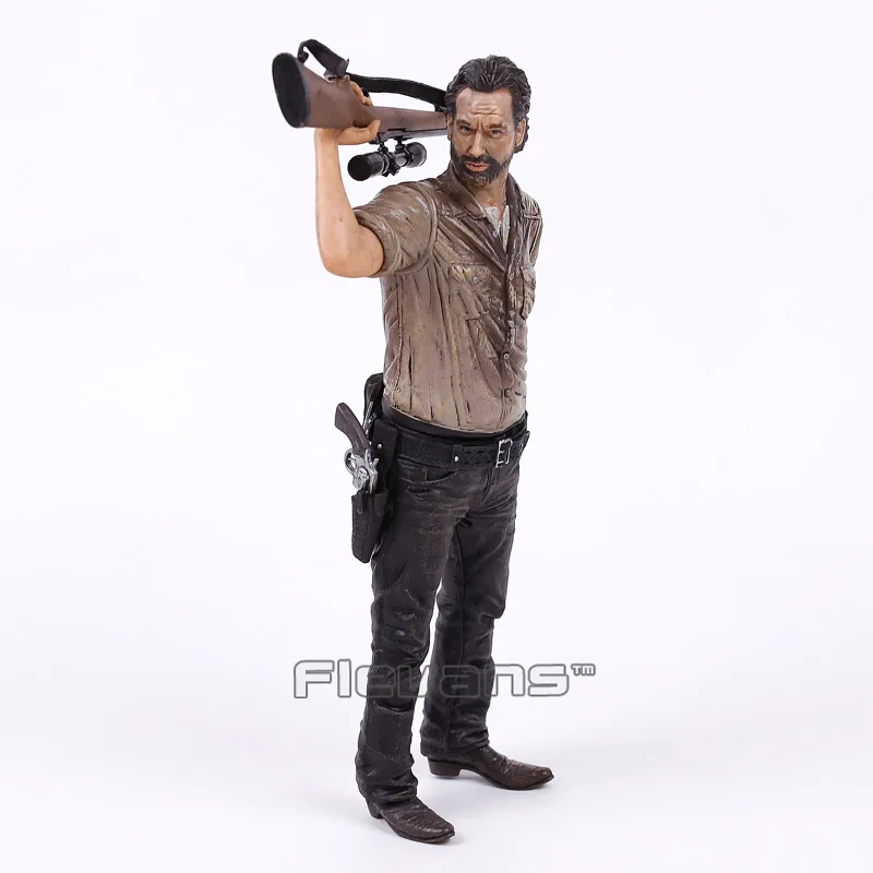 The Walking Dead Рик Граймс ПВХ фигурка Коллекционная модель игрушки 2 типа 10 дюймов 25 см