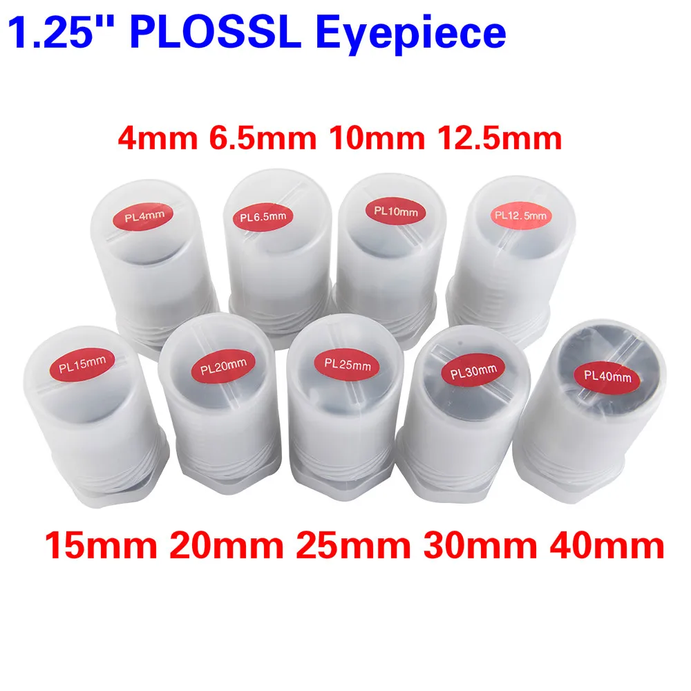 Окуляр для телескопа Plossl 1,25 дюйма, окуляр 4 мм 6,5 мм 10 мм 12,5 мм 15 мм 20 мм 25 мм 30 мм 40 мм с многослойным зеленым покрытием (art.: 7a91f067f) - 7a91f067f