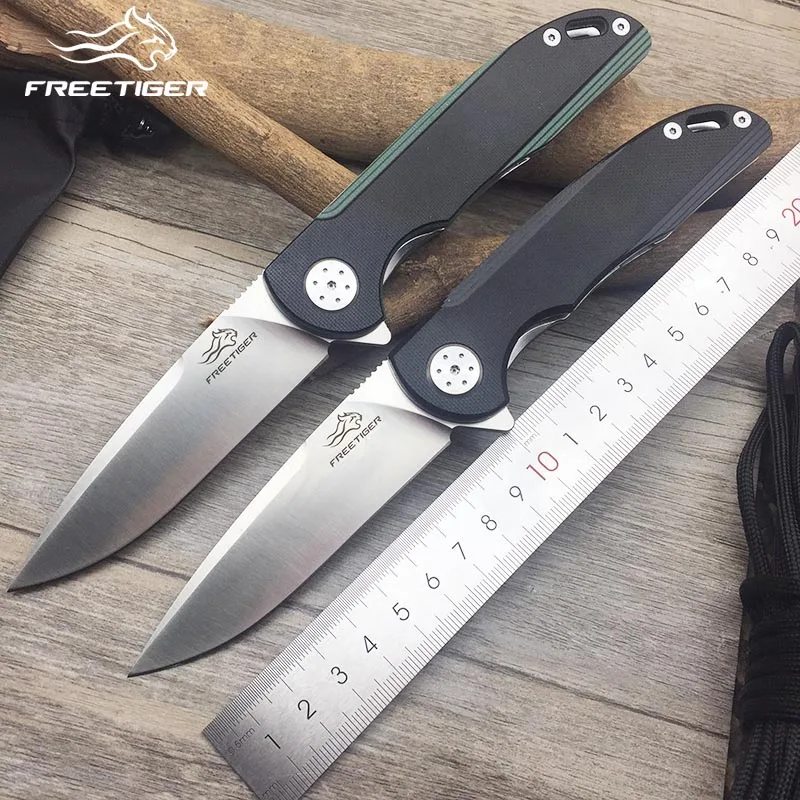 Складной нож FREETIGER FT901 тактический карманный клинок лезвие D2 рукоятка G10