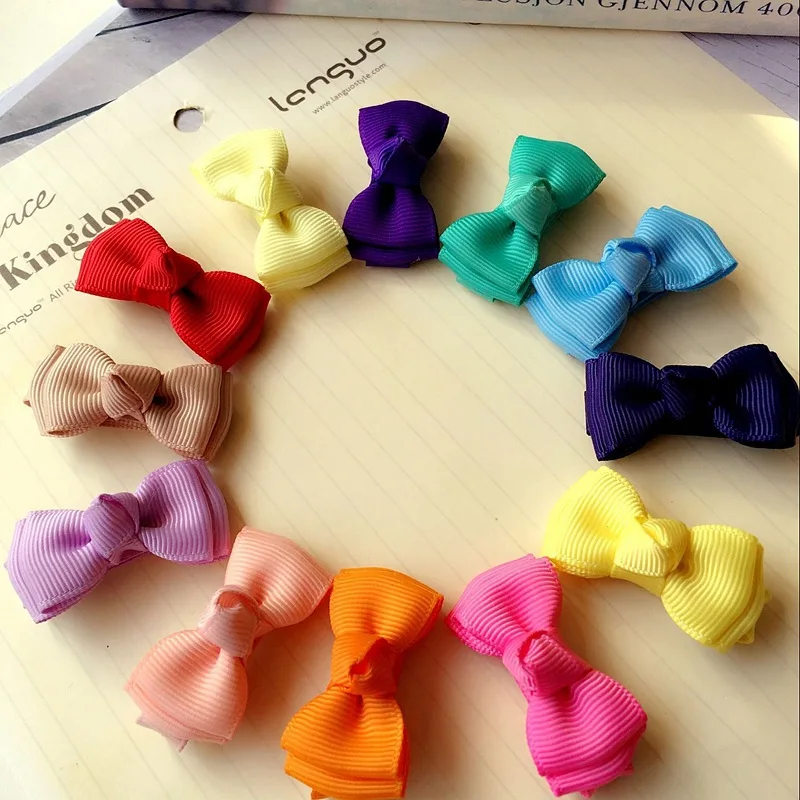 Банты маленькие для девочек банты карамельных цветов принцессы 10 шт./Лот 2/4 5 см