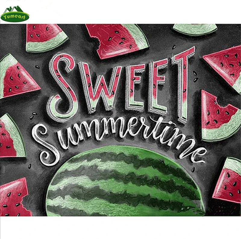 Алмазная живопись YHAtermelon вышивка кристаллами крестиком искусство и персонажи