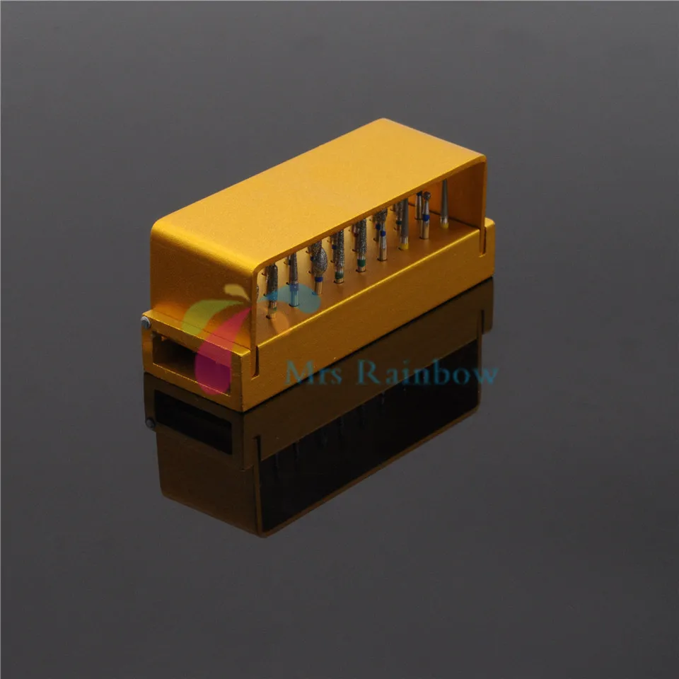 Стоматологическая алмазная полировка Bur 60 шт FG 1 6 мм Алмазная блок дрель в 2 блока |