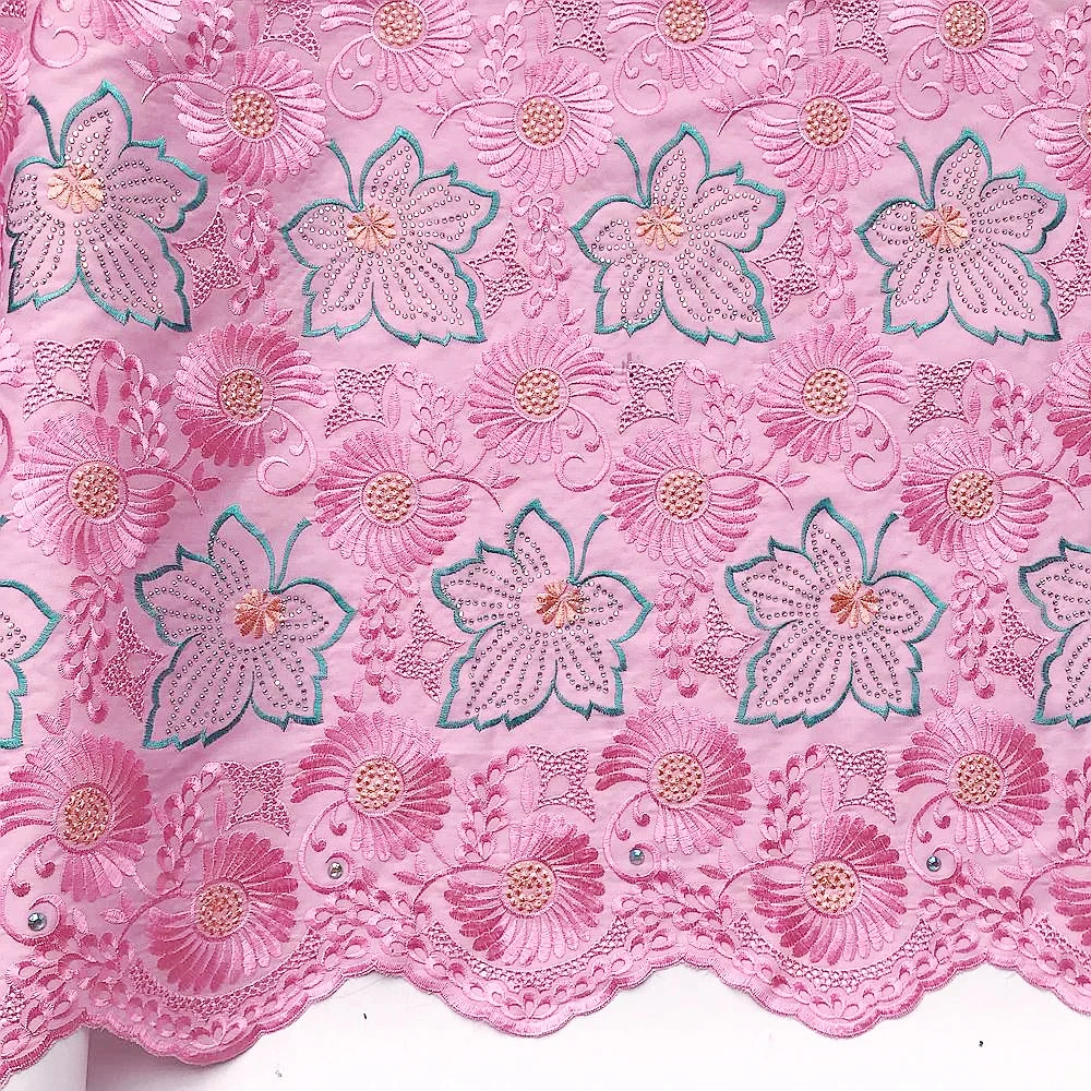 НОВЫЕ новейшие Африканские кружева 2019 нигерийский хлопок фиолетовая кружевная