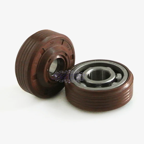 

2Pcs Oil Seal Crankshaft Bearing Kit For HUSQVARNA142 141 137 136 41 36 Chainsaw
