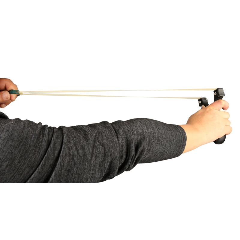 Рогатка резиновая для охоты с плоской резиновой лентой стрельбы из лука и