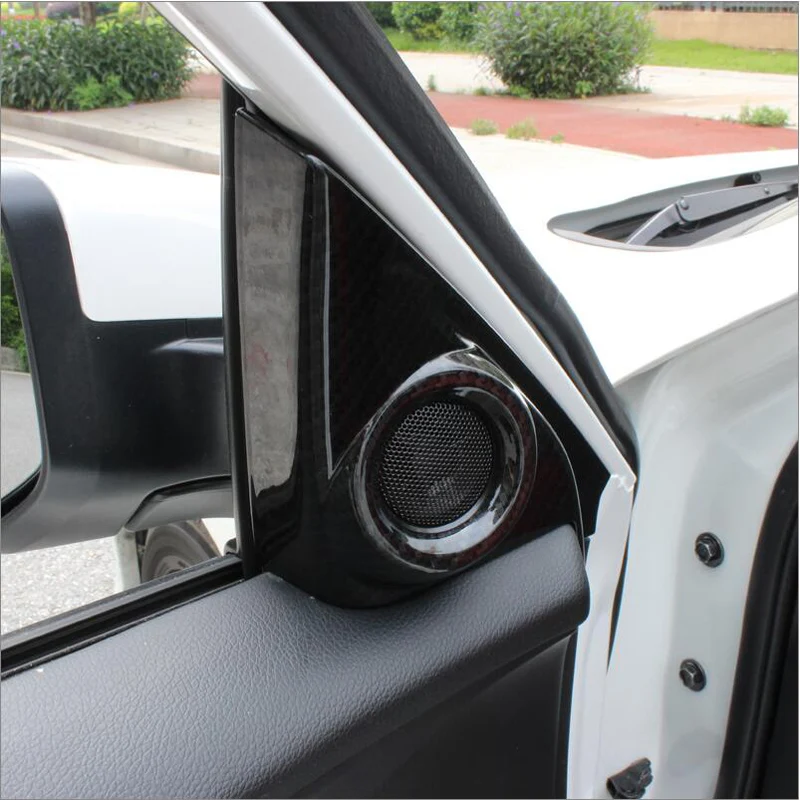 SUNFADA углеродное волокно внутри элемент двери звук звукового динамика Рог