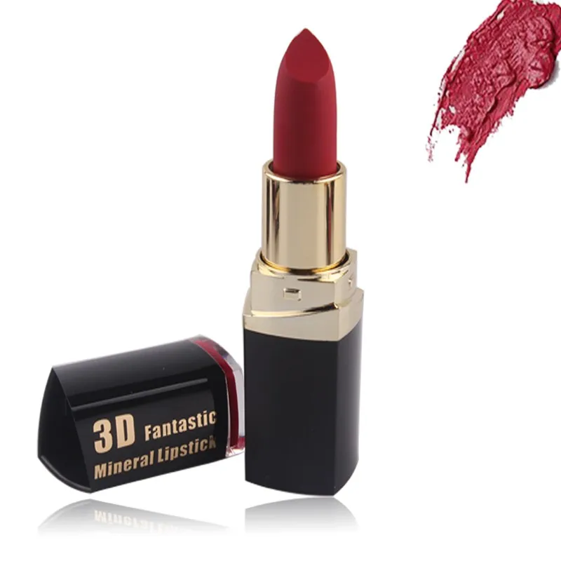 Red Velvet Nude Long-lasting Tattoo Matte True Brown Color Waterproof Pencil Lipstick |