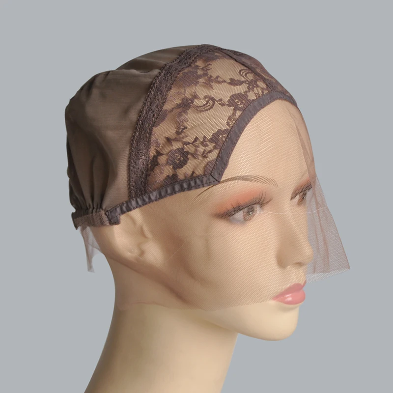 

Lace Front Wig Cap for Making Wigs with Adjustable Strap Glueless Weaving Cap Wig Caps Swiss Lace Hairnet