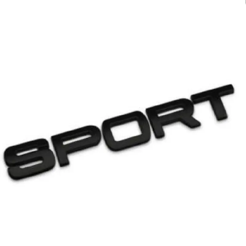 &quotСпорт&quot буквы багажник значок Задняя эмблема стикер Подходит для LAND ROVER