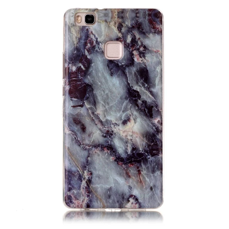 Head Case For Huawei P9 Lite P9Lite Cover TPU Soft Silicone Marble Stone Mobile Phone Ascend | Мобильные телефоны и