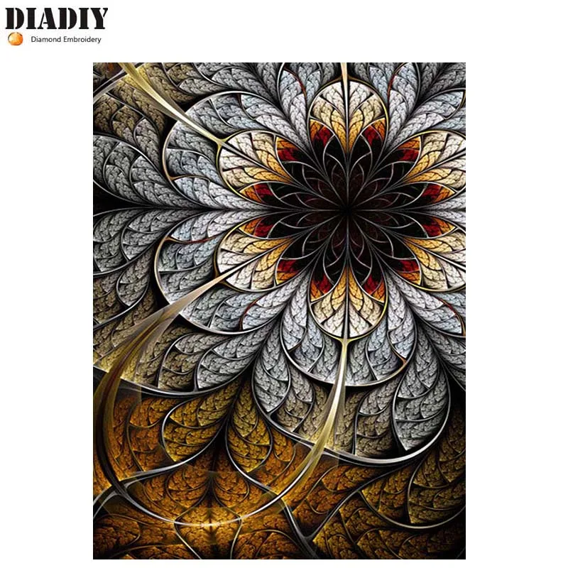 DIADIY Алмазная вышивка продажа &quotабстрактный Павлин&quot 3d diy картина полная мозаика
