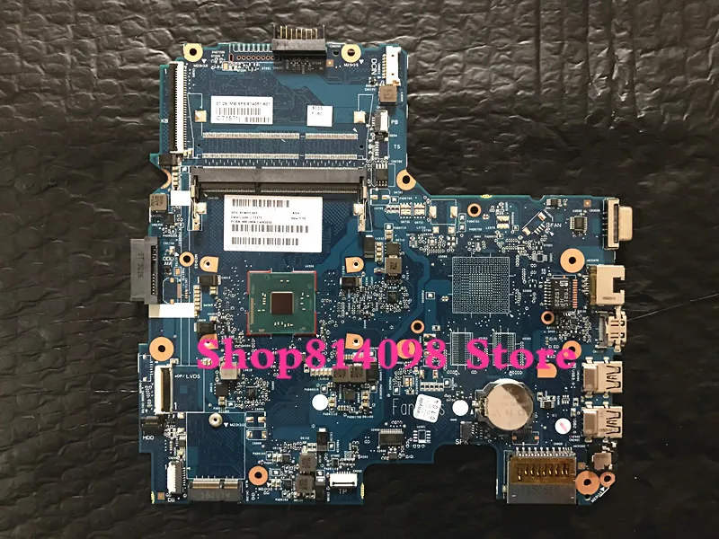 

814051-001 814051-501 SKITTL10-6050A2730601-MB-A01 For HP 240 G4 14-AC laptop motherboard SR29H Processor 2.30GHz N3050 CPU