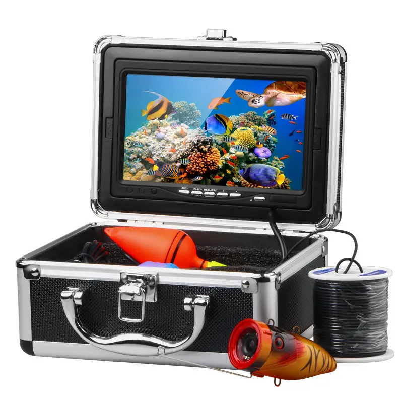 

Anti-Sunshine 15m 1000TVL HD CAM Professional Fish Finder Underwater Fishing Video Camera 7 Inch Color HD Monitor