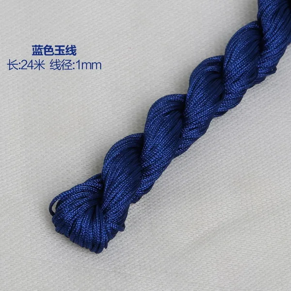 Нить нейлоновая для бисероплетения длина 24 м диаметр 1 мм|beading wire|chinese knot1mm nylon | - Фото №1