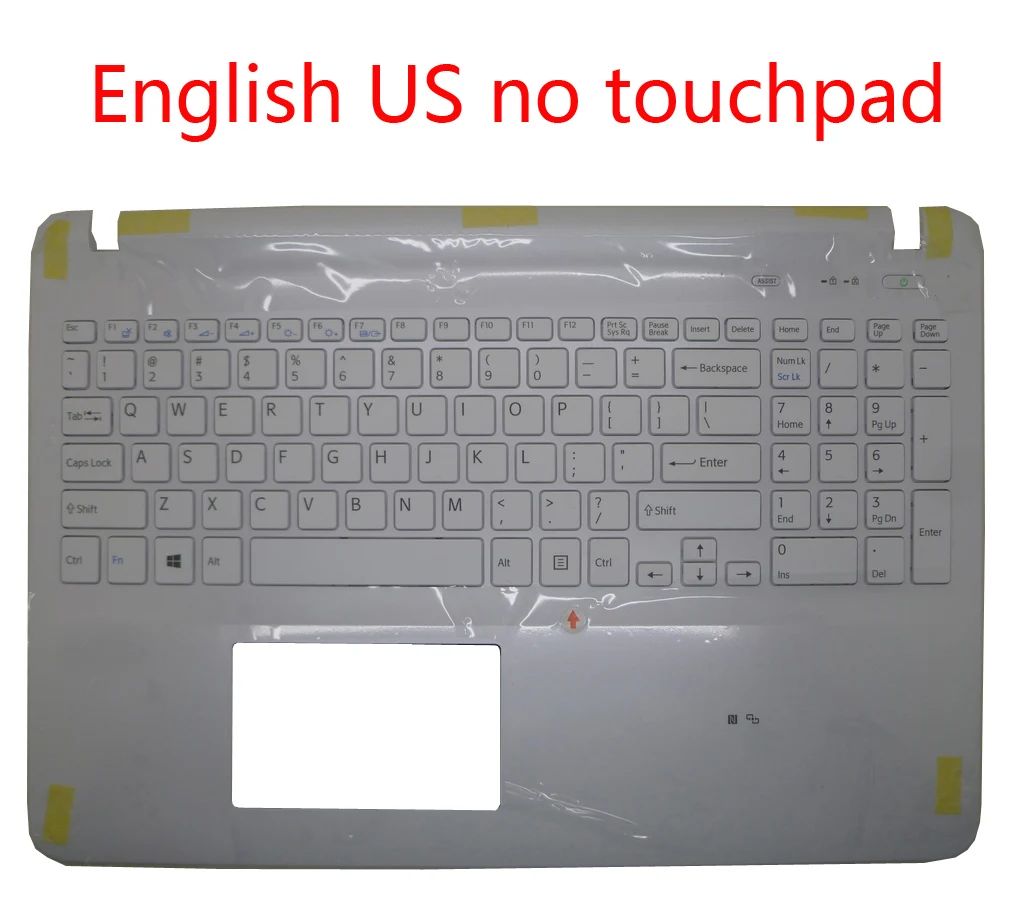 Подставка для ноутбука и клавиатура для SONY для VAIO SVF152 серии 3PHKDPHN030 японский JP английский США FR Французский белый с тачпадом