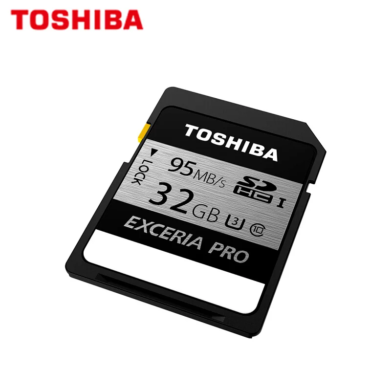 Оригинал TOSHIBA 128 Гб 64 ГБ 32 N401 sd-карта EXCERIA PRO C10 UHS-I U3 SDHC SDXC Carte SD карта памяти макс. 95