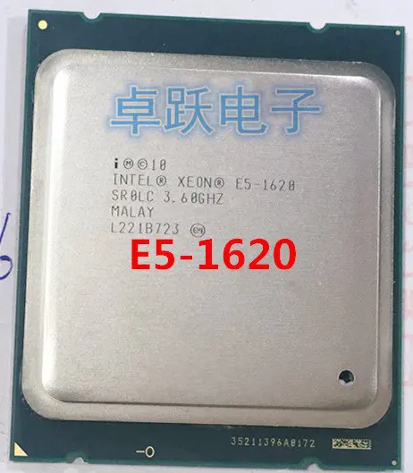 Процессор Intel Xeon E5 1620 3 6 ГГц 4 ядра 10 Мб кэш-памяти процессор 2011 четырехъядерный SR0LC