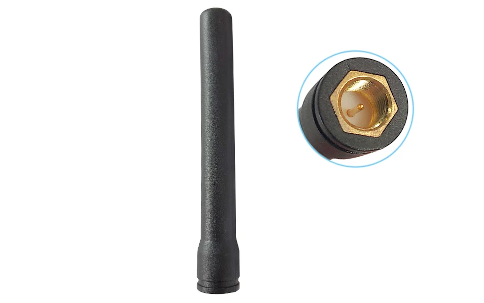 2 шт 433MHz Антенна 3dbi SMA разъем 433 mhz antena резиновая антенна для беспроводного гидрометра гасметр Lorawan Emeter