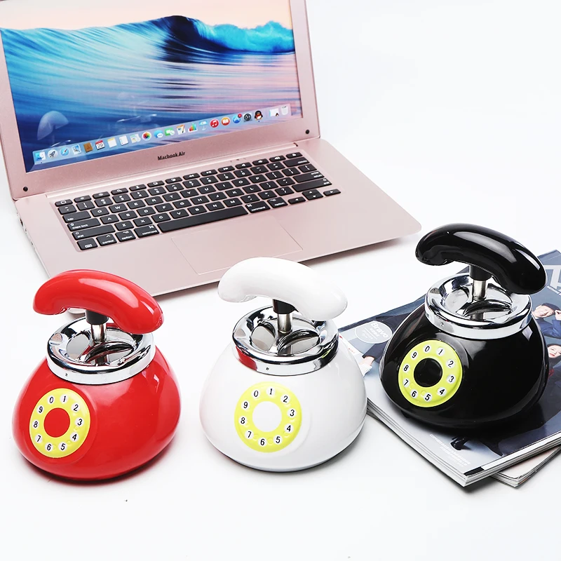 Оригинальная домашняя б/у Вертикальная полностью закрытая милая пепельница для