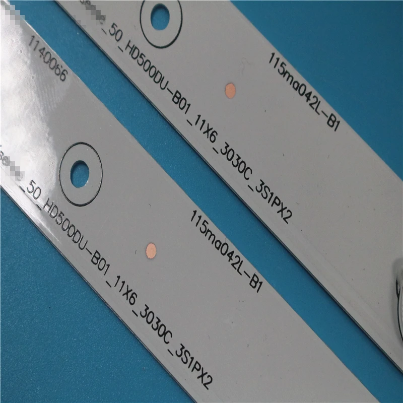 Новинка для Hisense LED50K320U, LED50EC590UN Модифицированная алюминиевая лампа для Hisense-50-HD500DU-B01-11X6-3030C-3S1PX2 лампа 6 В лампа 6