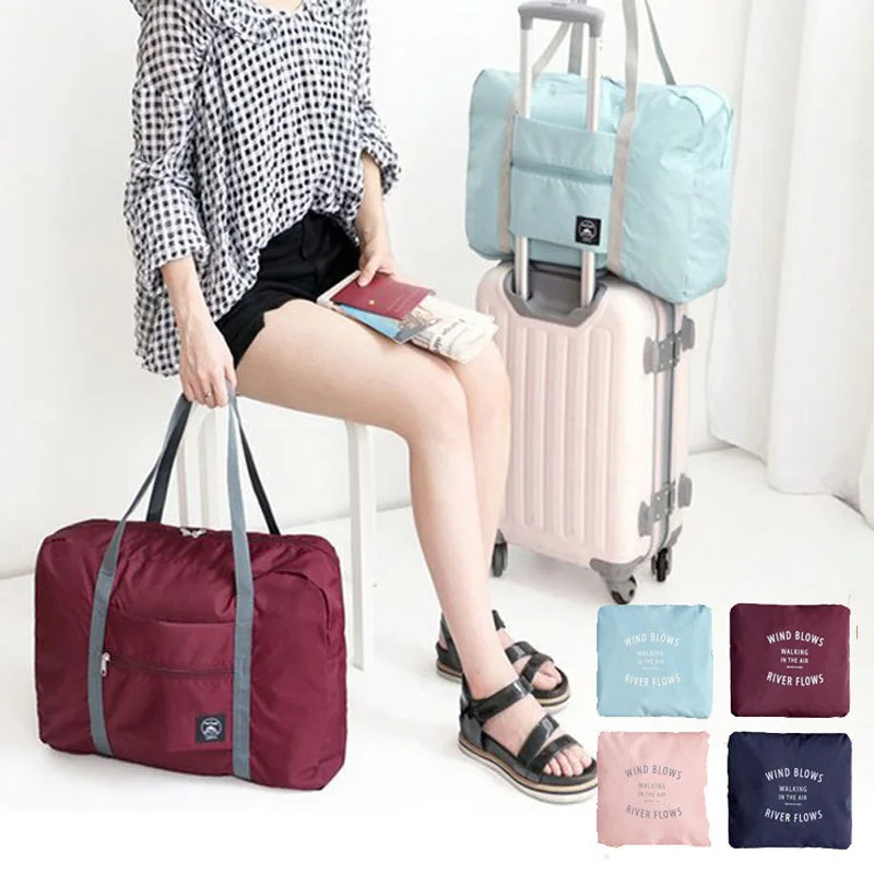 BalleenShiny Casual Portable Travel Storage Bags Folding Clothes Luggage Organizer Pouch Cases Accessories Supplies Holder | Дом и сад